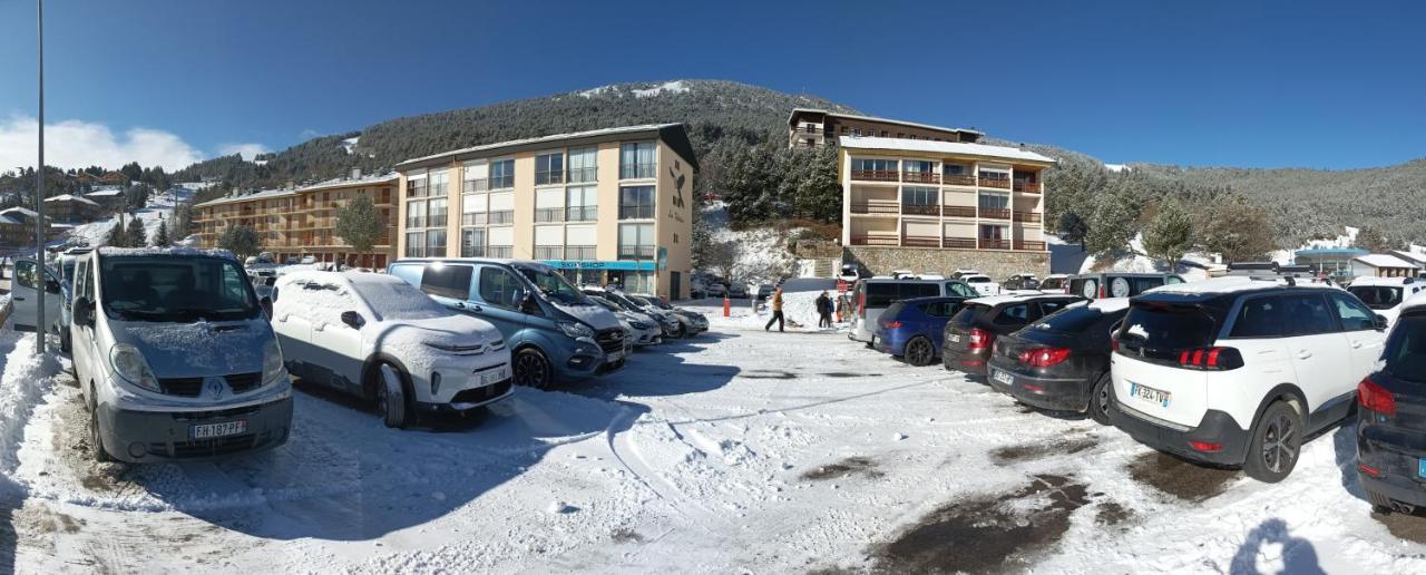 "Les Lupins 10" Residence "Les Lupins" Studio Cabine Pkg-100M Telecabine-Vue Lac, Montagne, Village Les Angles  Buitenkant foto