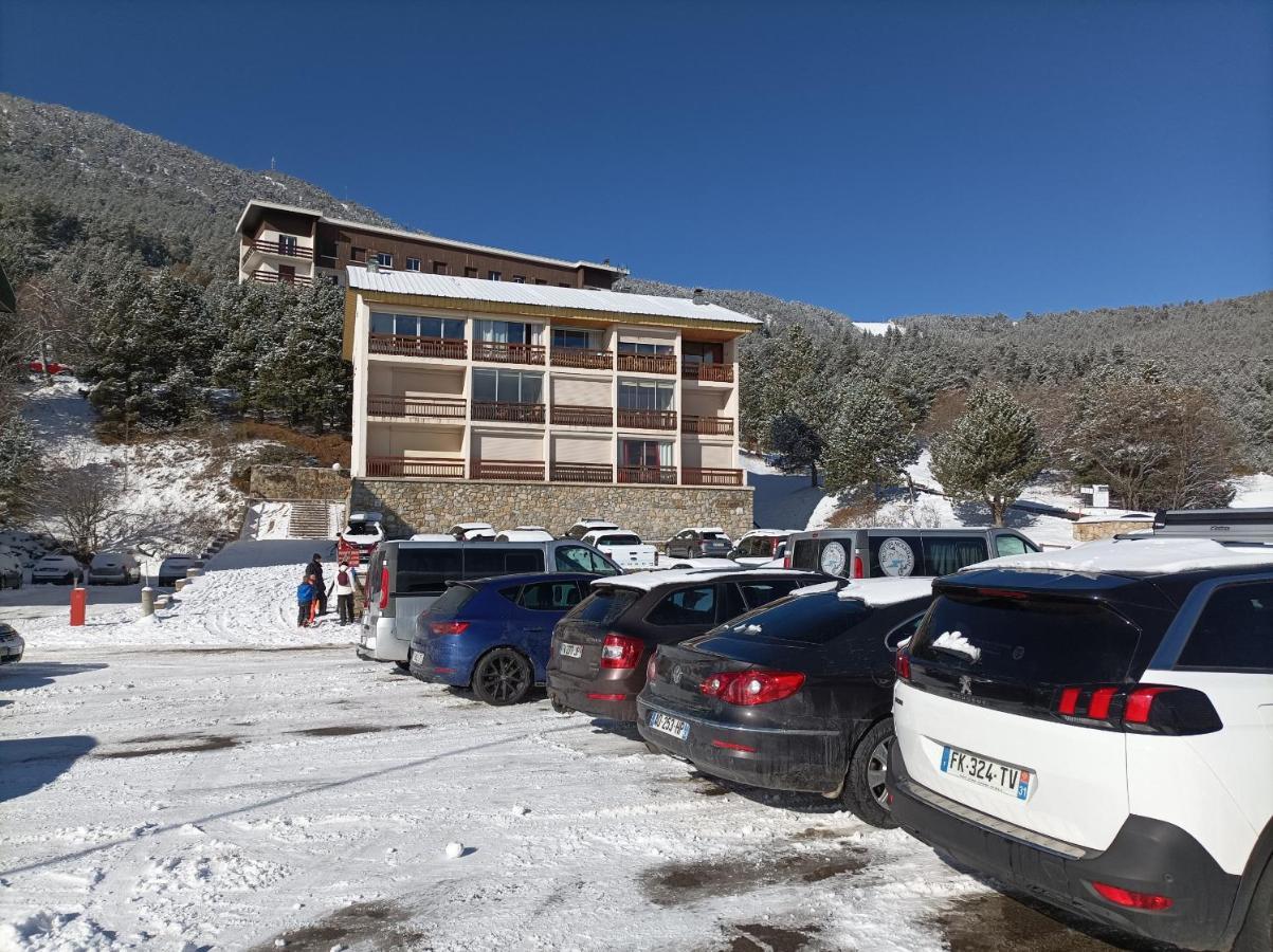 "Les Lupins 10" Residence "Les Lupins" Studio Cabine Pkg-100M Telecabine-Vue Lac, Montagne, Village Les Angles  Buitenkant foto